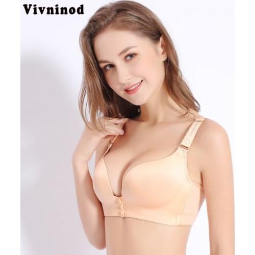 Thin Cup Women Plus Size Bra 115 120CDE Sexy Bra Female Lingerie Sexy Push Up Seanless Bras Deep V Sexy Big Size Women Brassiere