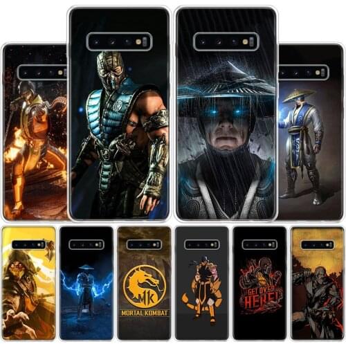 Mortal Kombat Phone Case For Samsung Galaxy A51 A71 A50S A30S A10 A20E A40 A70 M30S A91 A01 A6 A7 A8 A9 Plus + Cover