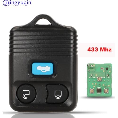 Jingyuqin 3Buttons433 Mhz Remote Car Key For Ford Crown Victoria Escape Expedition Explorer Sport Key Transmitter