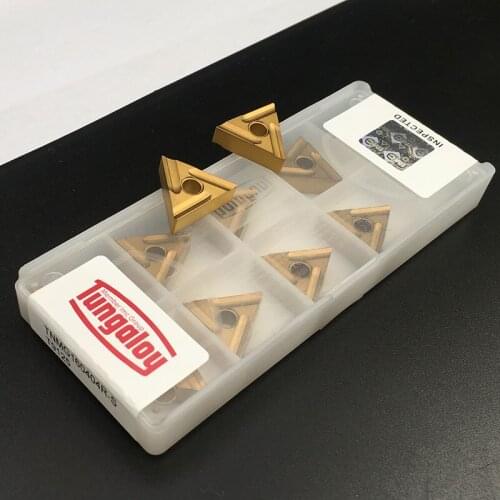 100% Original 10PCS TNMG160404R S T9125 CNC Lathe Tools Carbide Inserts High Quality External Turning Tools Steel Parts