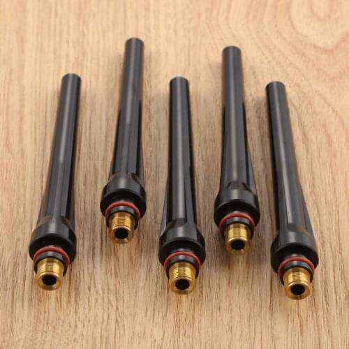 Long Back Cap TIG Cutting57Y02 TIG Welding Cap for TIG Welding Torch 17 18 26 Series TIG Cutting Consumable Parts 5x
