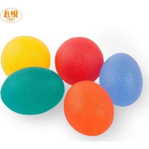 Set of Egg Ball High Elastic Silica Gel Massage Grip Gym Fitness Finger Heavy Exerciser Strength Muscle Recovery Gripper Trainer