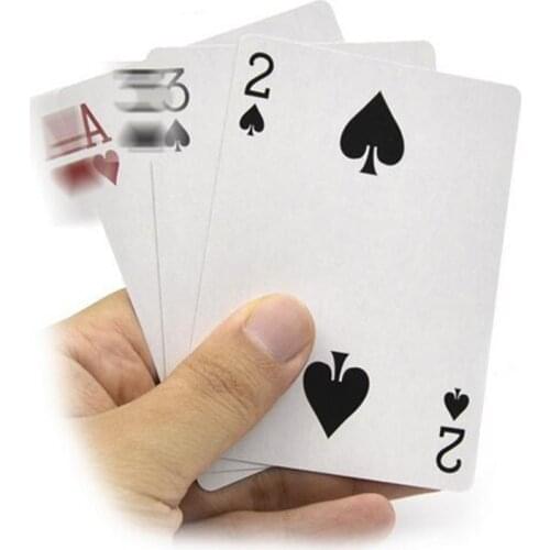 1 Set Card Magic Tricks 3 Three Card Poker Monte Card Trick Easy To Do Magician Gimmick Close Up Magic Tool