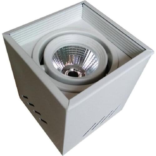 1pcs 12W COB LED Downlight Thick aluminum Surface mount LED Spot Lighting Bedroom Kitchen Indoor led down light lamp