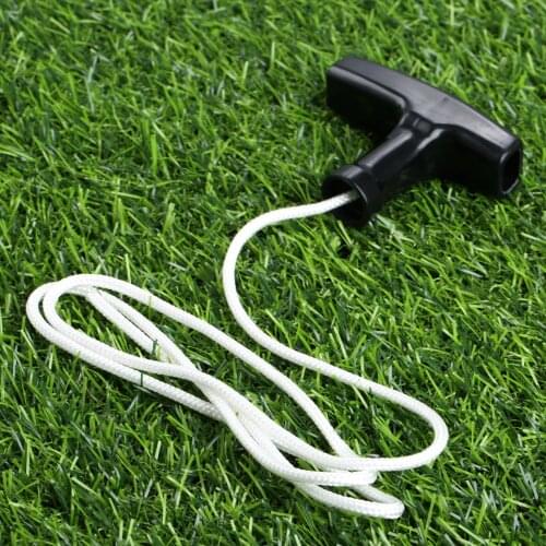 1PC Lawnmowers Starter Pull Handle with Cord Line Rope Mower for Engine Petrol Starter Lawnmowers Garden Tool Parts
