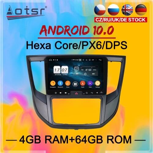 2 Din IPS Android 10 DSP Car Multimedia Player For Mitsubishi Lancer 2017 2018 2019 GPS Navigation Audio Radio Stereo head unit