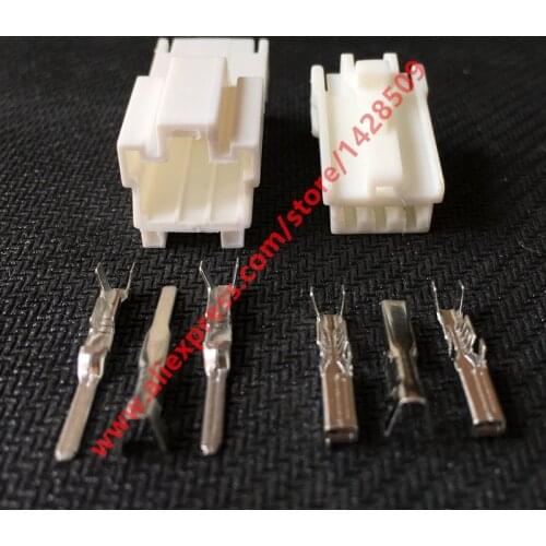 5 Sets Auto 3 pin Female Male Wire Harness Connector 7122-8335 Automotive Lamp Connector