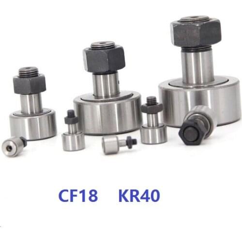 5pcs/lot CF18/KR40 Track Rollers Stud type Needle Roller Bearing CAM followers