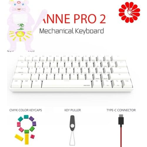 Wireless Mechanical Keyboard Bluetooth 4.0 Type-C 60% RGB backlit 61 Keys Mechanical Gaming Keyboard for gamer PC tablet phone