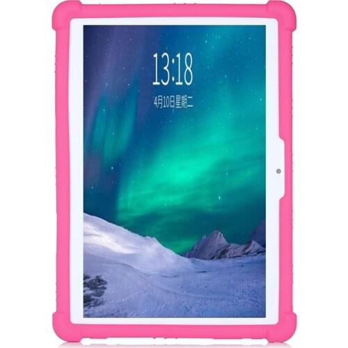 Case for Dragon Touch 10 inch K10 / Notepad K10 / Max10 Tablet, Kids Friendly Silicone Adjustable Stand Cover for Lectrus 10.1