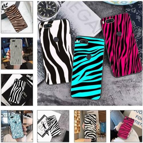Zebra stripes art color pattern Phone Case For Xiaomi Mi Redmi Note 8T 9T 9S 9A 10 7 8 9 Lite pro