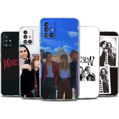 Maneskin Case for Samsung A51 A71 A21s A12 Shell For Galaxy A31 A52 A41 A32 A02s A11 A72 Clear Soft Phone Coque