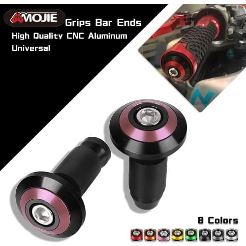 For Suzuki Bandit 600 650 1200 1250 650S 600S ABS GS500 GSX1100G VX800 Motorcycle 22MM Handlebar Grips Handle Bar Cap End Plugs
