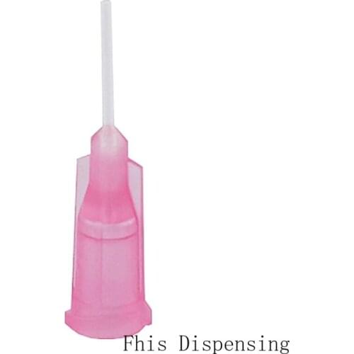 Glue Dispensing Needle Tube Length 12.7mm 0.5 Inch 20G PP Flexible Needle Pack of 20