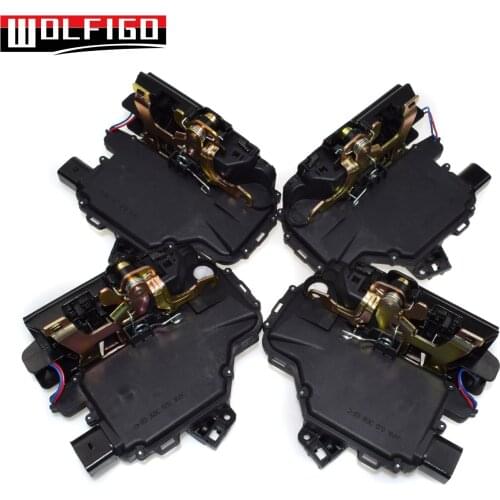 WOLFIGO Door Lock Latch Actuators Front Rear Left Right for Passat B5 Golf MK4 3B1837015A,3B1837016A,3B4839015A,3B4839016A