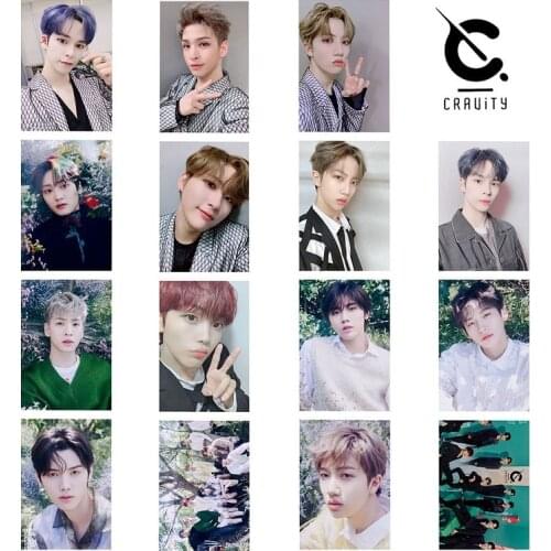 KPOP CRAVITY Group Contract Photo Photo Card LOMO Card Se Rim Random Photo Card Postcard Photos On Sale