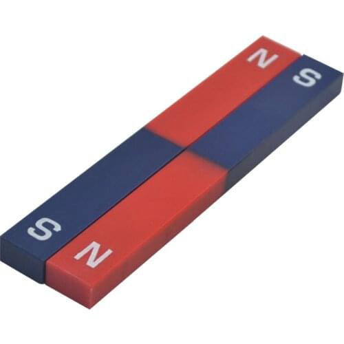 Teaching magnet Large size Bar magnet 180mm Physics teaching experiment Experimental study on magnetic field Teaching aids