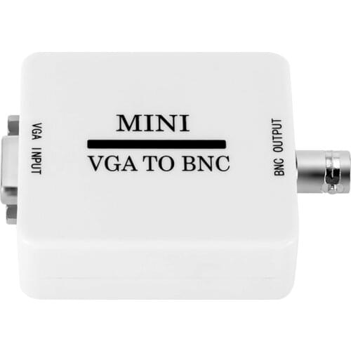 Mini HD VGA2BNC Video Converter Convertor Box VGA to BNC Video Converter Conversor for PC HDTV Converter