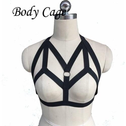 Body Cage New Fashion Street Strap Harness Body Waist Belt Straps Adjustable Buckle Garter Waistband Erotic Accessory