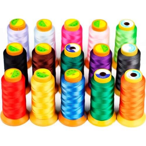 Polyester tower wire 3/6/9/12/15 strand diy hand-woven wire red rope bracelet ring beaded tassel wire