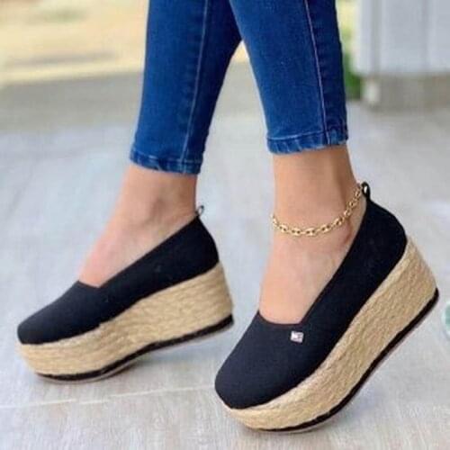Female Summer Vulcanized Shoes for Women Thick Bottom Platform Shoes Womens Fashion Casual Beach Ankle Straps Sandals