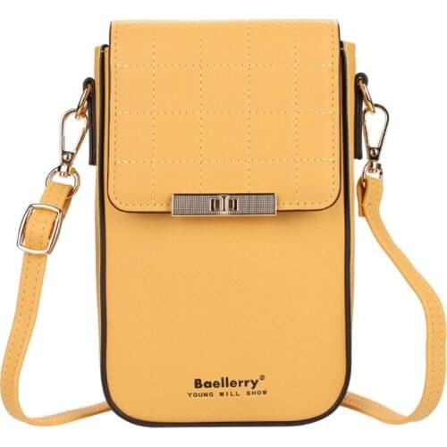 Women Girls PU Leather Crossbody Phone Shoulder Bag Card Holder Pouch Case Small Handbag Purse Wallet