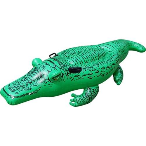 Water inflatable big crocodile mounts adult inflatable animal floating bed surfboard floating row