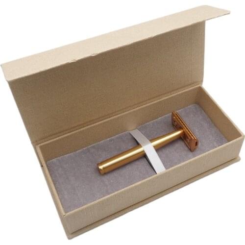 Yaqi Midas 3pcs Matte Golden Color Safety Razor With Gift Box