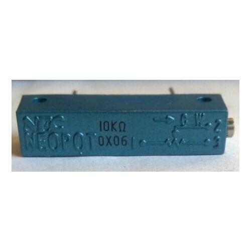 [YK] Multi-coil wire wound potentiometer switch NEC NEOPOT 10K 30MM gold plated foot