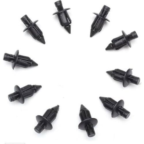 10pcs Outside Fairing Panel Clips Sticker Panel Retainer Plastic Fasteners Screw Rivets Clip Buckle For Suzuki Swift