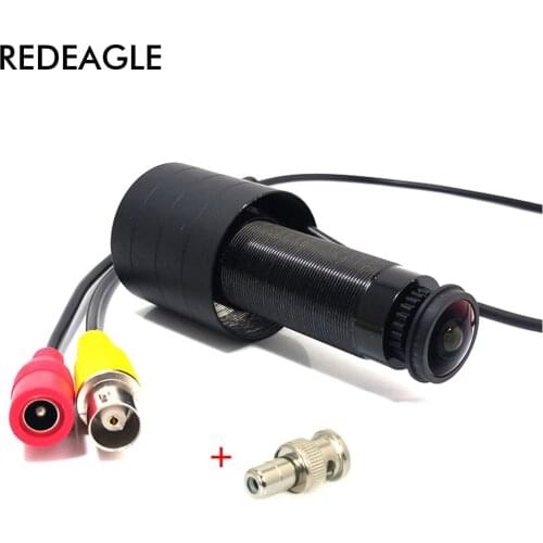 REDEAGLE Home Door Hole CVBS Analog Security Camera Peephole CCTV Color Video Surveillance Wide Angle Fish Eye Lens Metal Body