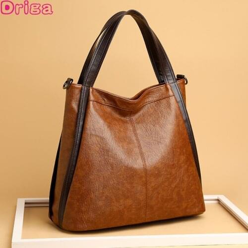 Driga Designer Handbags High Quality Casual Crossbody Bag Soft Leather Shoulder Bag For Women 2021 New Luxury Large Capacity Bag