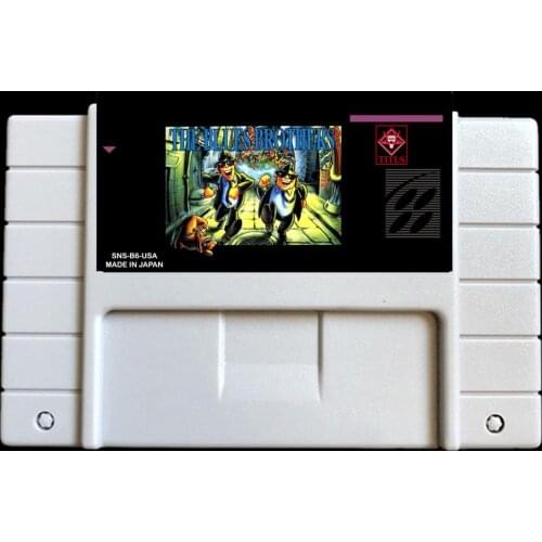 BLUE BROTHERS USA-NTSC version 46 pins Video games card NTSC version for Retro Video games Console