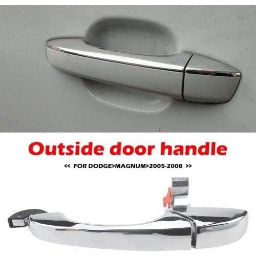 Exterior Door Handle Replacement Chrome Car Exterior Comfort Access Right Left Door Handle for CHRYSLER 300 2005-2010