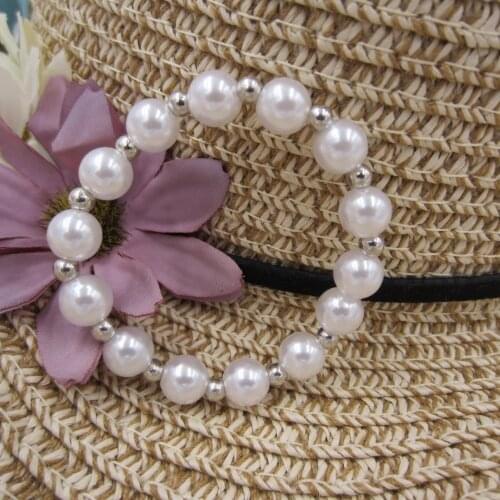 2pcs New Toddler Baby Girls Bracelets Jewelry 8MM Simulated Pearl Elastic Band Bracelet Bangle Child Birthday Presents Gifts