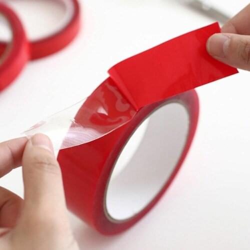 6/8/10mm Transparent Silicone Double Sided Tape Sticker for Car High Strength No Traces Adhesive Sticker Living Good Sticky Tape