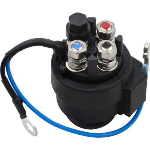 12V Winch Starter Solenoid Relay Switch for Yamaha Tilt Motors Paired With 570188 F75TLR F80TJR F80TLR F80TXR F100TXR F100TLR