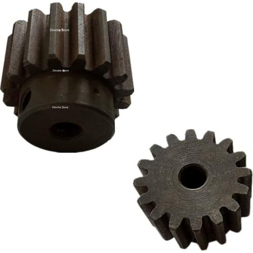 1PCS 2M 16T Step Metal Gear 8MM M6 Steel Gear