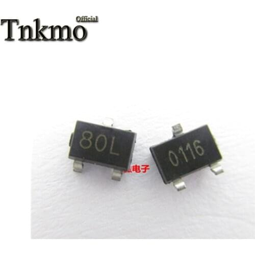 30PCS A3280LLHLT-T SOT-23 A3280 SOT23 3280 Code 80L Hall sensor New and original