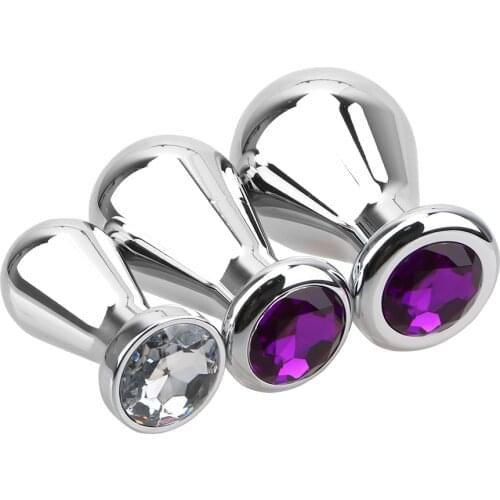 Anus Dilator S/M/L Anal Beads Sex Toys Men And Women Bulbs Anal Plugs Metal Butt Plug Adult Games