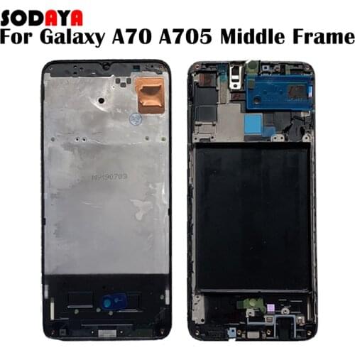 For Samsung Galaxy A70 A705 A705F A705FN Middle Frame Housing Center Chassis Case