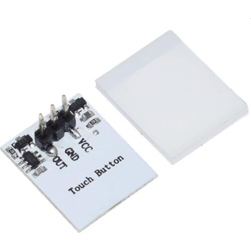 Capacitive Touch Switch Module HTTM Series 2.7V-6V Strong Anti-interference Red Green yellow Yellow Color Colorful LED Board