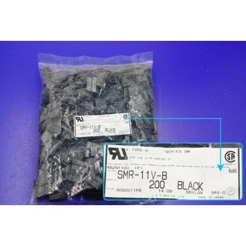SMR-11V-B Housings Black color Connectors terminals housings 100% new and Original parts