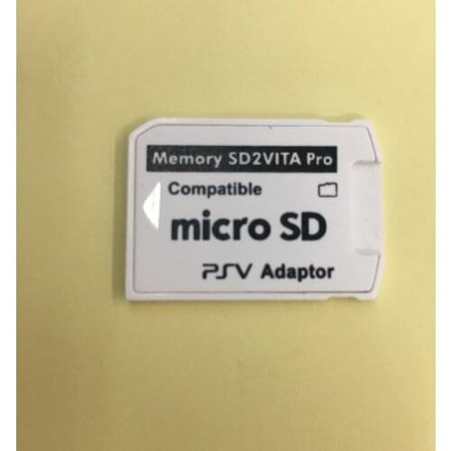 10PCS Newest Version 5.0 SD2Vita For PS Vita Memory Card for PSVita Game Card1000 PSV Adapter 3.60 System 256GB Micro SD card