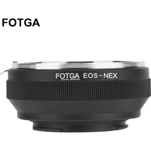 FOTGA Camera Adapter Ring for Canon EOS EF Lens to Sony E Mount NEX-3 NEX-7 6 5N A7R II III A6300 A6500