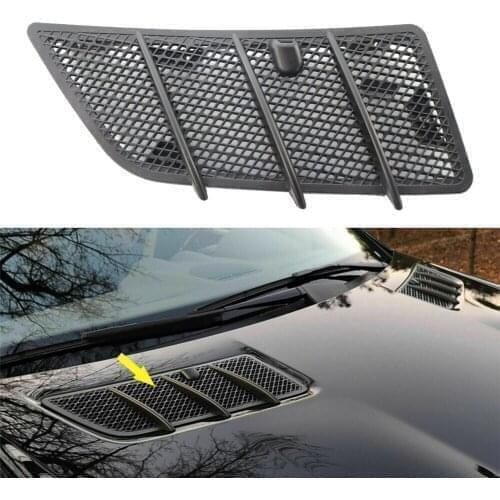 RH Auto Hood Air Vent Grille Cover For Mercedes Benz W164 GL350 GL450 ML350 ML450 ML GL Class 2008 2009 2010 2011 ABS Plastic