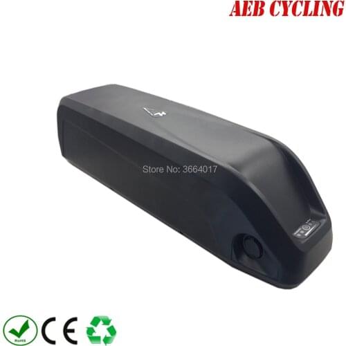High power Lithium ion Hailong down tube 48V 10Ah Li-ion electric bicycle battery for fat tire bike with 2A/3A charger