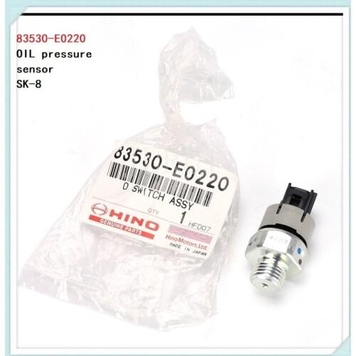 Oil Pressure Sensor For KOBELCO Excavator SK-8 P11C J05E J08E Engine83530-E0220