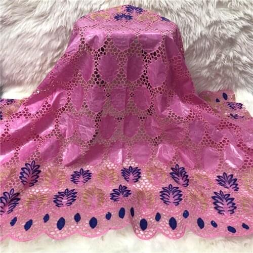 New beautiful bazin riche fabric 2020 new design Pink bazin riche fabric tissu african bazin lace with embroidery and stones