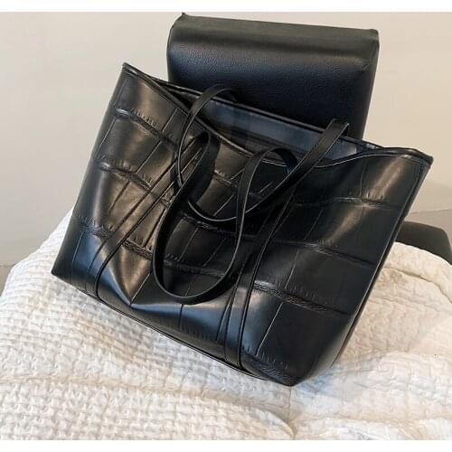 2021 New Style Shoulder Bag Ladies Large-capacity Handbag Shoulder Bag Female Bag Leisure Shopping Bag Vegetable Basket Bag